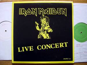 【LP】IRON MAIDEN/LIVE CONCERT(欧州製2枚組1982年マンチェスター)