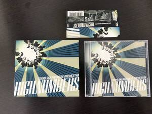 スカパラ　「HIGHNUMBERS」　CD中古　帯あり　シール付き　スカ　SKA