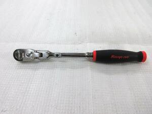 ④未使用 スナップオン Snap-on 3/8 ロッキングフレックスヘッドラチェット FHX80A 保管品