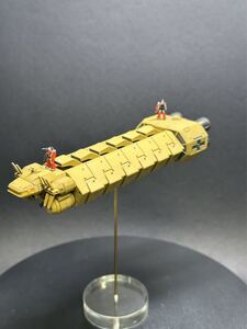 ガンダム1/1700 GK完成品 GTO ジムキャノン型輸送艦 手作品 **MS付属 ジムキャノン型** 宇宙戦艦