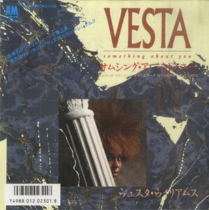 C00152873/EP/ヴェスタ・ウィリアムス(VESTA WILLIAMS)「Something About You / My Heart Is Yours (1987年・7Y-3036・ハウス・HOUSE)」