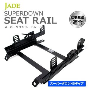 JADE スーパーダウンシートレール 右席用 TODAY JA3 JW4 4WD車専用 サイドステー溶接仕様シート幅395mm以下