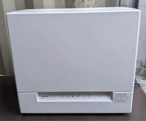 ②1円スタート　 Panasonic NP-TSK1-W 2023年製　電気食器洗い乾燥機　電源動作確認済