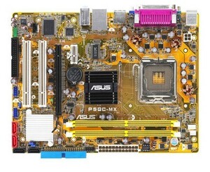 美品 ASUS P5GC-MX マザーボード Intel 945GC LGA 775 Pentium D,Celeron D,Prescott,Conroe 対応 Micro ATX DDR2