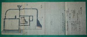 絵図 （城郭図） 福岡県 豊前國 小倉城 (レターパックライト発送）