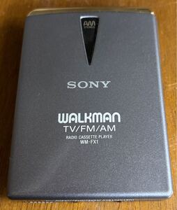 SONY WALKMAN WM-FX1 カセットウォークマン グレー 本体のみ　ジャンク品