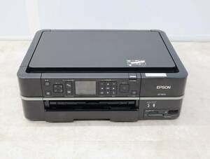 ▲ジャンク 印字未確認｜インクジェット プリンター 複合機｜EPSON エプソン EP-801A ｜ ブラック 部品取り■O7500