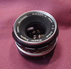 NIKKOR-S 1:2 Auto f=5cm 製造番号526555