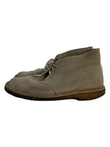 Clarks◆チャッカブーツ/US9.5/グレー/31965