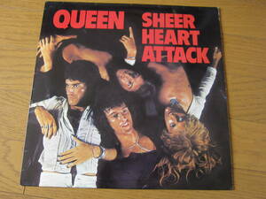 □ QUEEN SHEER HEART ATTACK 英盤オリジナルラミネートジャケ 盤厚 マト4Ｕ／4Ｕ A面TML刻印