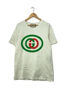 GUCCI◆Tシャツ/S/コットン/WHT