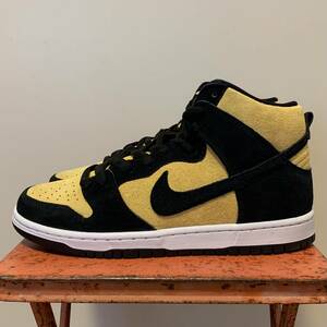 NIKE SB DUNK HIGH メイズ アンド ブラック 26.5 cm