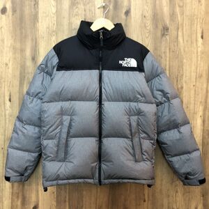 tu131s THE NORTH FACE ノースフェイス ヌプシジャケット ダウン ND91632 メンズ グレー Mサイズ ※中古 【津山店】