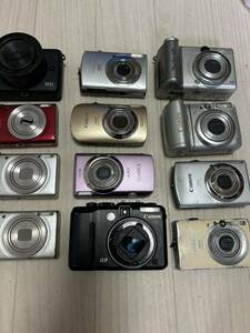 デジタルカメラ Canon IXY 180 200 EOS M10 510is 10s 910is G9 20is 920is 12台まとめて売る