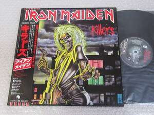 LP△アイアン・メイデン[キラーズ]帯付/初回ポスター付/IRON MAIDEN/KILLERS