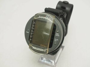 USED SUUNTO スント SOLUTION α ソリューション アルファ ダイブコンピュータ バッテリー切れ スキューバダイビング用品 [S55704]