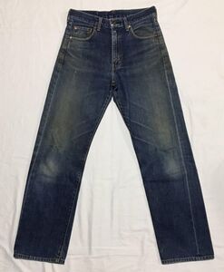 【90s】LEVIS 551ZXX リーバイス 1960年ヴィンテージ復刻 デニムパンツ W29 インディゴ 色落ち レプリカ ジーンズ 日本製 赤耳 ビッグE