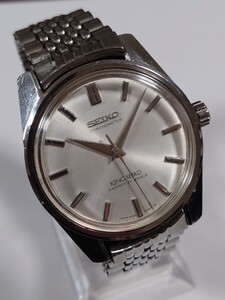 ジャンク☆KING SEIKO CHRONOMETER キングセイコー　クロノメーター　手巻き　44KS カマ付き　4420-9990☆