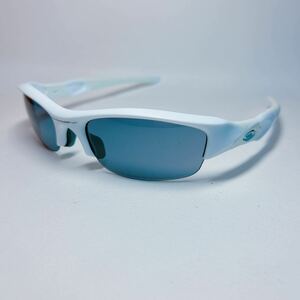 送料無料！美品！OAKLEY オークリーサングラス FLAK1.0フラックジャケット アジアンフィットジャパンフィット検スポーツ野球ゴルフマラソン