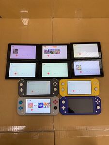 任天堂 ニンテンドー スイッチ スイッチライト Nintendo Switch 本体 まとめ ジャンク扱い 0106-201