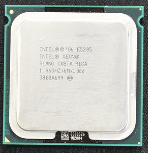 Intel Xeon E5205 SLANG Socket 771 (LGA771) Wolfdale (動作確認済 中古品) (管:PCT10