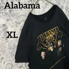 ミュージックtシャツ アラバマ Alabama ビンテージ00s 黒色BLACK