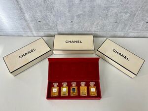 4個まとめ【CHANEL シャネル/フレグランス ワードローブ 3.5ml/シャネル No5 オードゥ トワレット×3】COCO マドモアゼル アリュール 香水