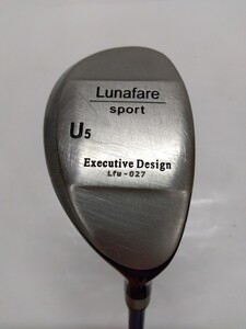 Lunafare sport UT U5 ロフト角不明 flex:L レディース右 ユーティリティ