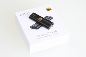 EarFun UA100 USB DAC ヘッドホンアンプ 32bit/768kHz DSD512 ハイレゾ対応 3.5mm/4.4mm