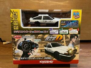 京商 ファーストミニッツ 頭文字D ラジコン KYOSHO イニシャルD initiald AE86 トレノ ハチロク MINI-Z 藤原拓海 藤原とうふ店 ミニカー