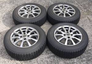 スタッドレス 4本セットTOYO GARIT G5 165/70R14 2018年 + EXCEEDER 14×5.5J 4H +43 PCD100