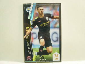 WCCF FOOTISTA 2020 フィル・フォデン　Phil Foden 2000 England　Manchester City FC 19-20 Panini　EX-R