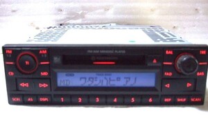 ★★　VW　フォルクスワーゲン　MDプレーヤー　MDX-5V101R　 Ｏ/Ｈずみ　完動品　★★