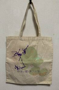 デヴィッド・ボウイ ツアーグッズ トートバッグ リアリティ・ツアー 2004年 日本武道館 A REALITY TOUR BAG DAVID BOWIE