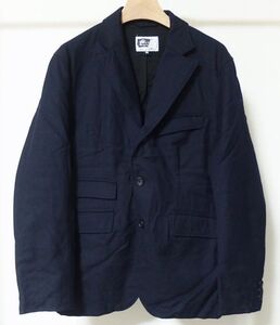 旧タグ Engineered Garments エンジニアードガーメンツ Andover Jacket Uniform Serge ユニフォームサージ アンドーバー ジャケットXS 紺