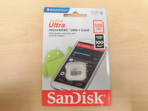 未使用 未開封 1 SanDisk サンディスク 128GB microSDカード microSDXCカード 激安1円スタート