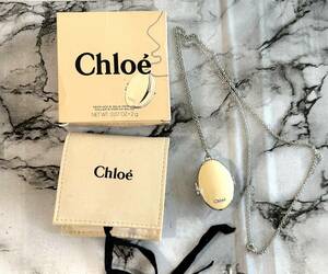 ★ＵＳＥＤ　Chloe/クロエ　パフュームパンダント　練り香水　ヴィアンカネックレス＆ソリッドパフューム