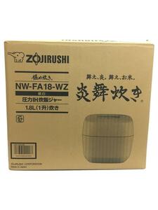 ZOJIRUSHI◆炊飯器 極め炊き NW-FA18-WZ