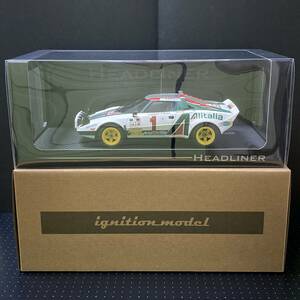 イグニッションモデル / ヘッドライナー 1/18 ランチア ストラトス HF 1977 モンテカルロ #1 (HL0824) ig-model Kyosho Lancia Stratos HF