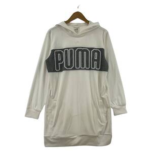 PUMA プーマ プルオーバー パーカー sizeS/白