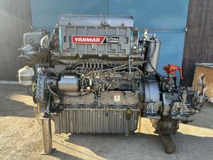 ヤンマー船内機　yanmar　 ６GHA-ET　４４０馬力 　(3.04・YX120-2) 　マリンエンジン　漁船エンジン　＃AMANOKENKI(株)