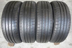 ９分山 . 夏タイヤ 165/55R15 ダンロップ ENASAVE EC300 ４本 m-25