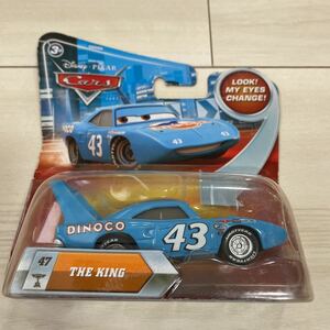 マテル カーズ マイ アイチェンジ THE KING Look My Eyes Change MATTEL CARS ミニカー キャラクターカー ザ キング ダイナコ