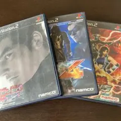 PS2 3本セット 鉄拳タッグトーナメント+鉄拳4+鉄拳5 アーケード移植 名作