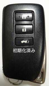 初期化済トヨタ レクサス純正スマートキー3ボタン基盤番号231451-0010 007-AC0147 14FAD 新品電池サービス④