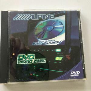 ALPINE アルパイン　DVD　DEMO　DISC