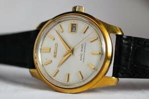 盾メダリオン【1円～】OH完了 KING SEIKO キングセイコー セカンド 44KSSK ref.4402-8000 SGP スクリューバック Cal.4402A ジャンク