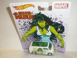 HotWheels MARVEL THE SAVAGE SHE-HULK CUSTOM 