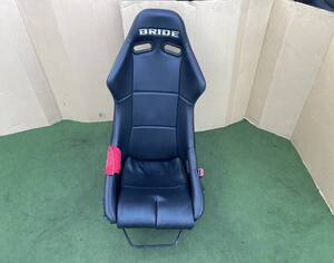 ◆ 希少! BRIDE SUPER SEAT ブリッド スーパー シート セミバケット黒 シートレール付き　CL11.2#.3# アルト◆