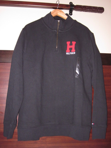 宅配込■即決■TOMMY HILFIGER■ハーフジップ■L■新品■1点限り